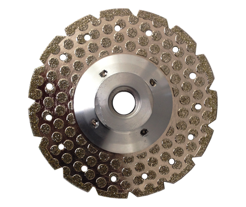 DISK GALVANSKI 100mm ZA REZANJE I BRUŠENJE S OBJE STRANE M14 S PRIRUBNICOM